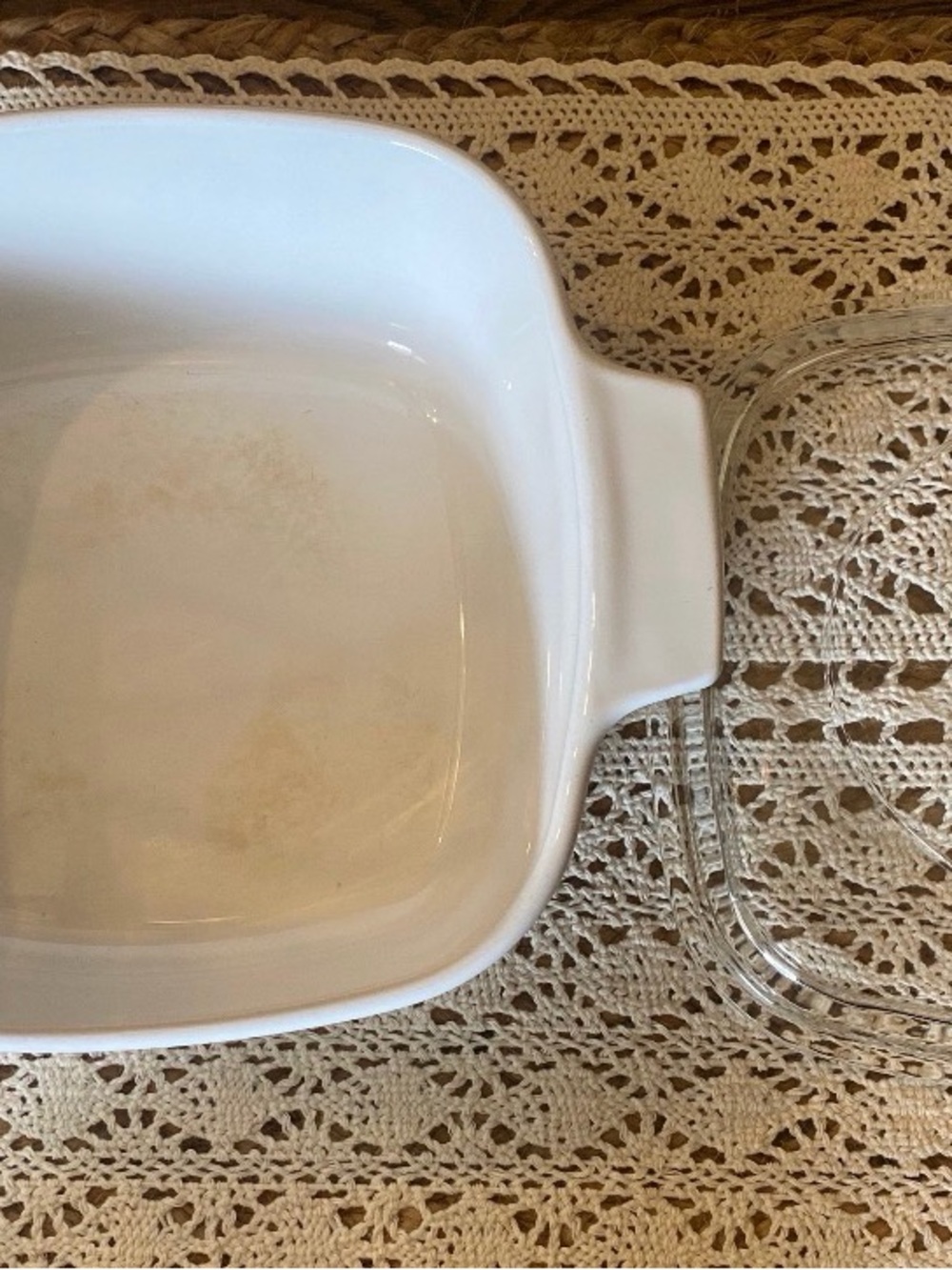 Vintage Corning Ware Spice of Life Casserole Set w/ Pyrex Glass Lids – 4 Pieces - Picture 6 of 13